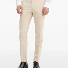 Брюки с гладкой передней частью Брюки с гладкой передней частью