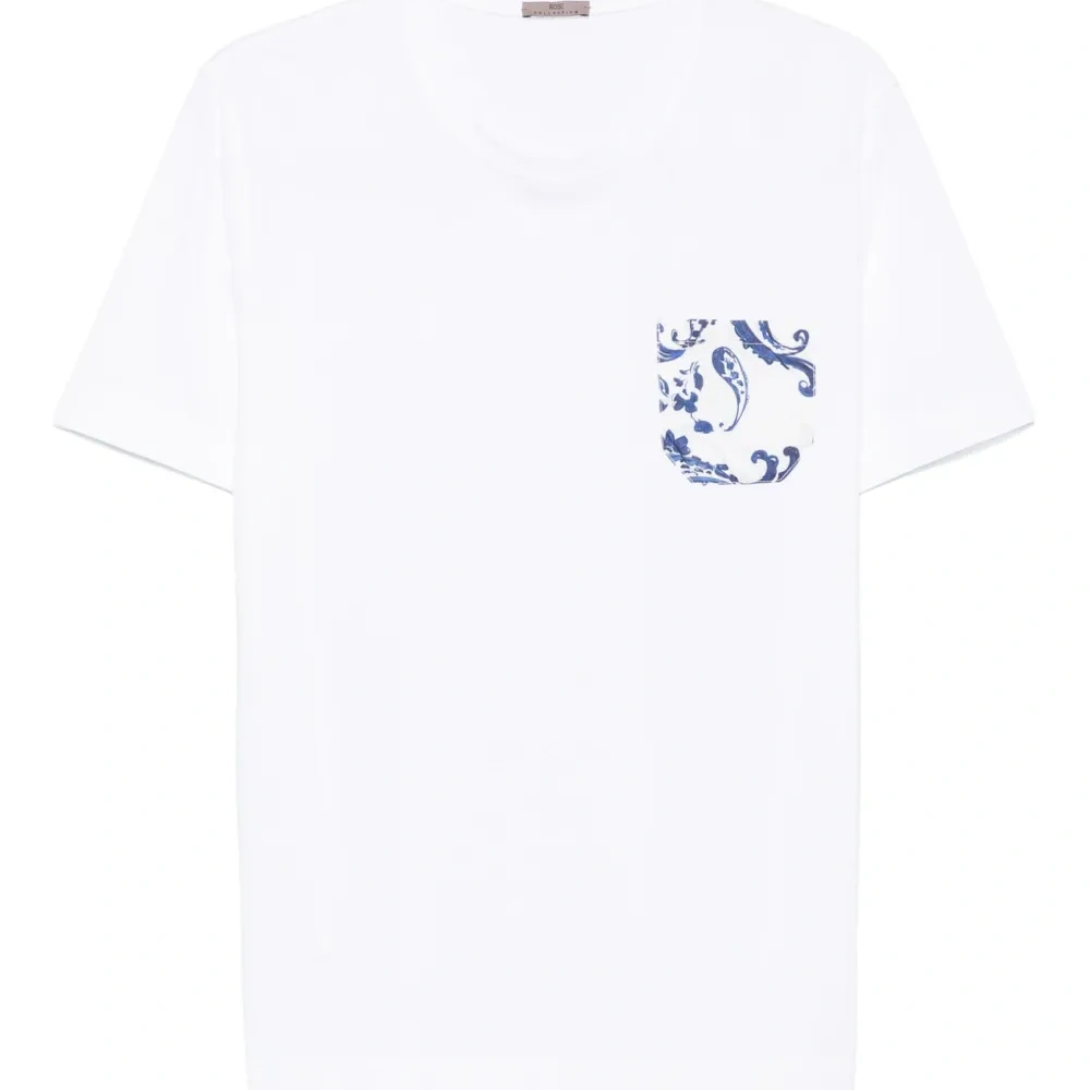 Футболка с принтом пейсли