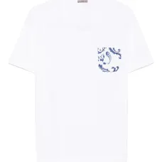 Футболка с принтом пейсли