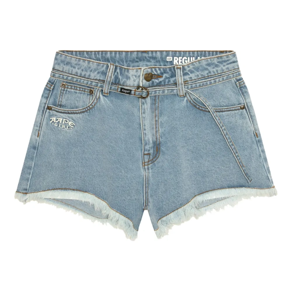 джинсовые шорты с бахромой