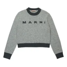 свитер с круглым вырезом