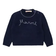 джемпер с вышитым логотипом