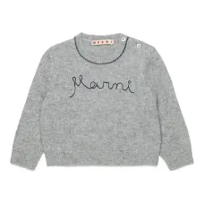 джемпер с вышитым логотипом