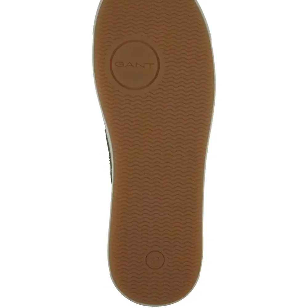 Кожаные кроссовки