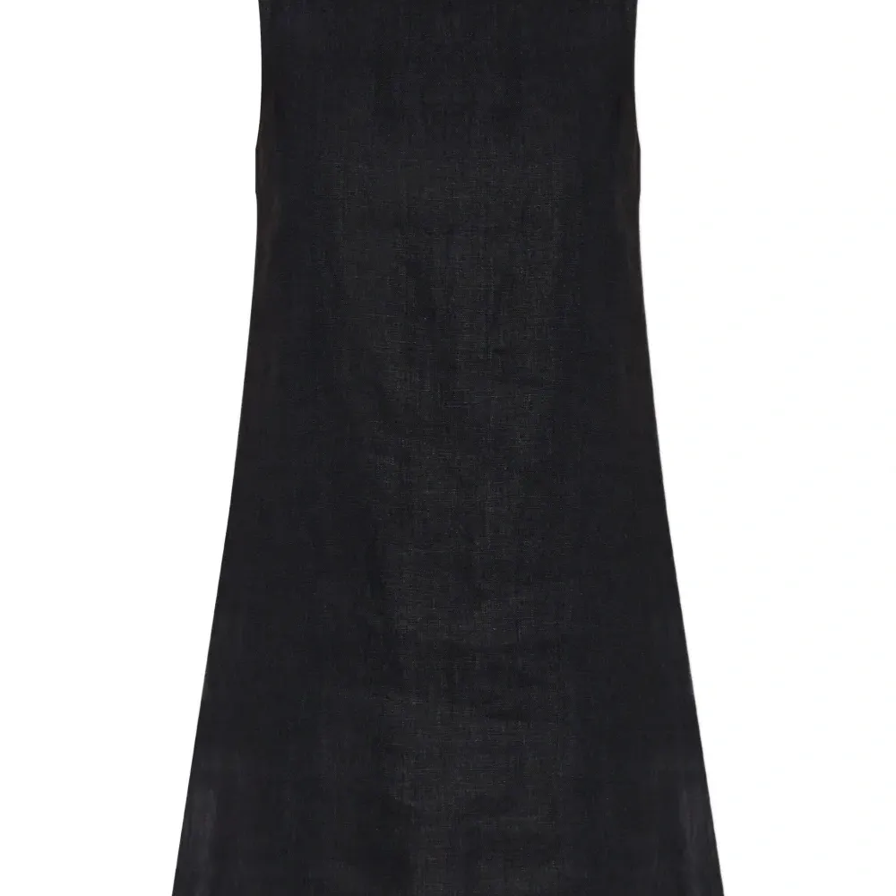 Льняное платье мини