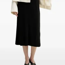 Юбка миди прямого кроя