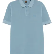 Рубашка поло с вышитым логотипом