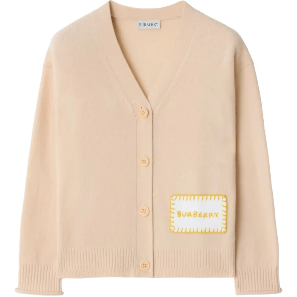 Кардиган с нашивкой-логотипом