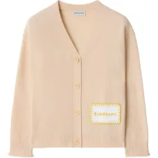 Кардиган с нашивкой-логотипом