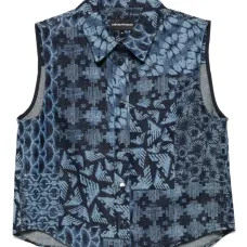 Джинсовый топ