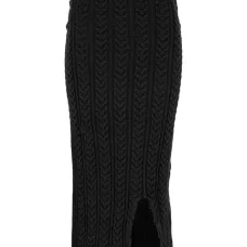 Вязаная юбка миди Вязаная юбка миди