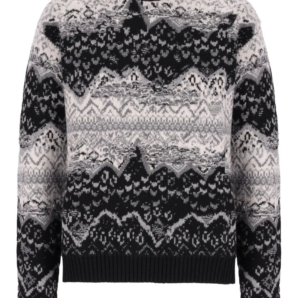 Свитер с узором фэр-айл