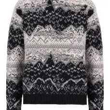 Свитер с узором фэр-айл
