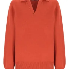 Свитер с V-образным вырезом
