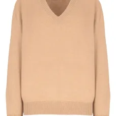 Свитер с V-образным вырезом