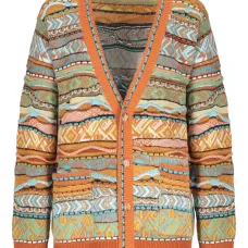 Кардиган с V-образным вырезом