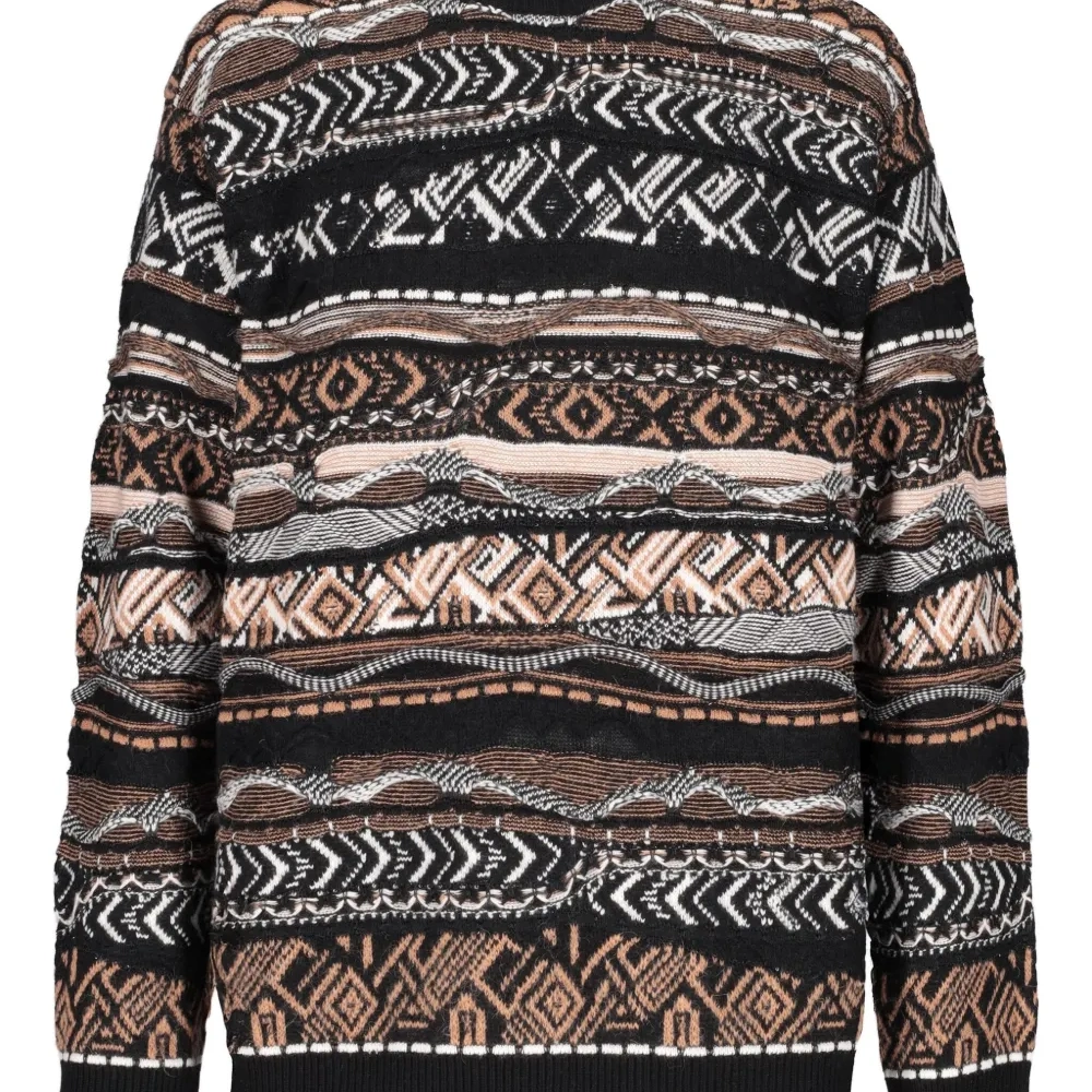 Свитер с узором фэр-айл