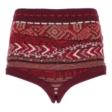 Шорты с геометричным узором