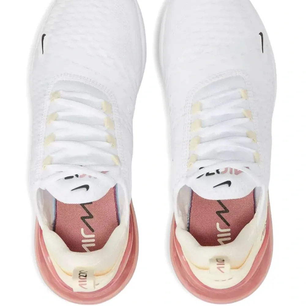 кроссовки Air Max 270 White Pale Ivory Muslin Black