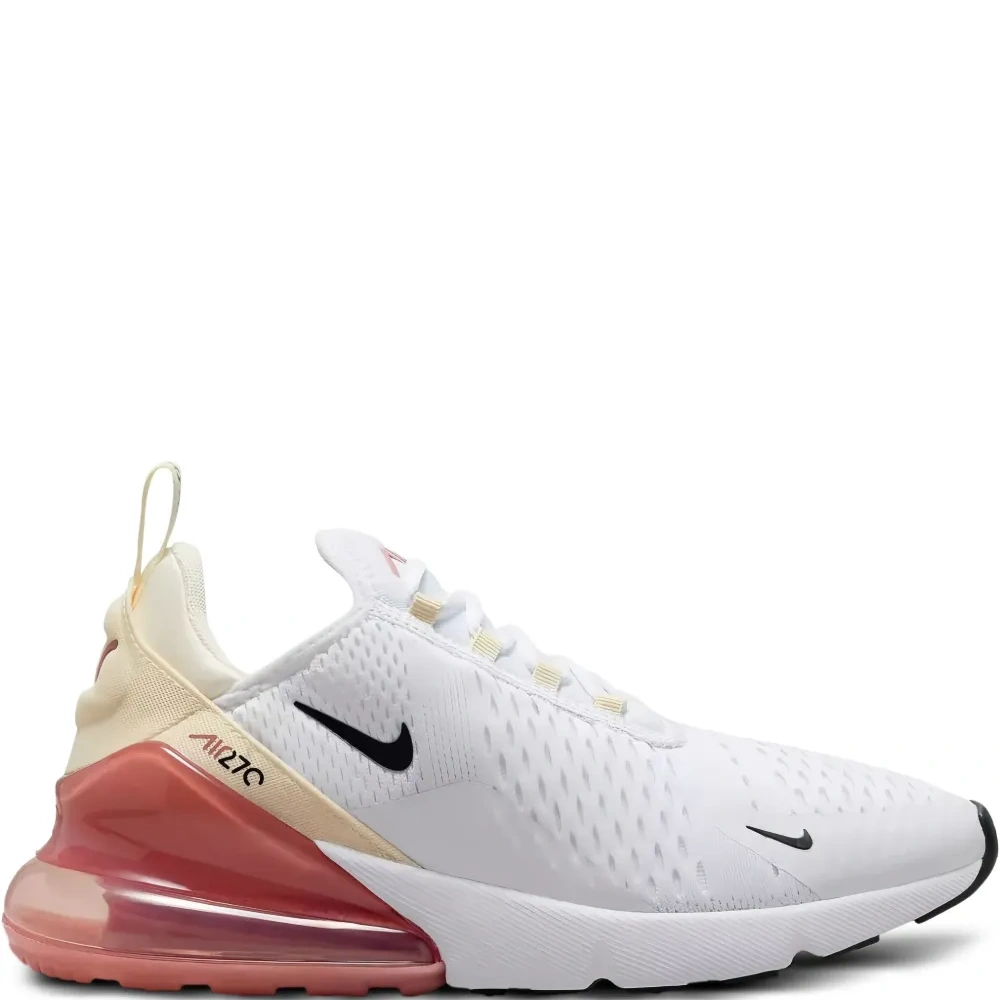 кроссовки Air Max 270 White Pale Ivory Muslin Black