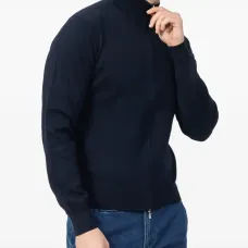 Кардиган на молнии с высоким воротником