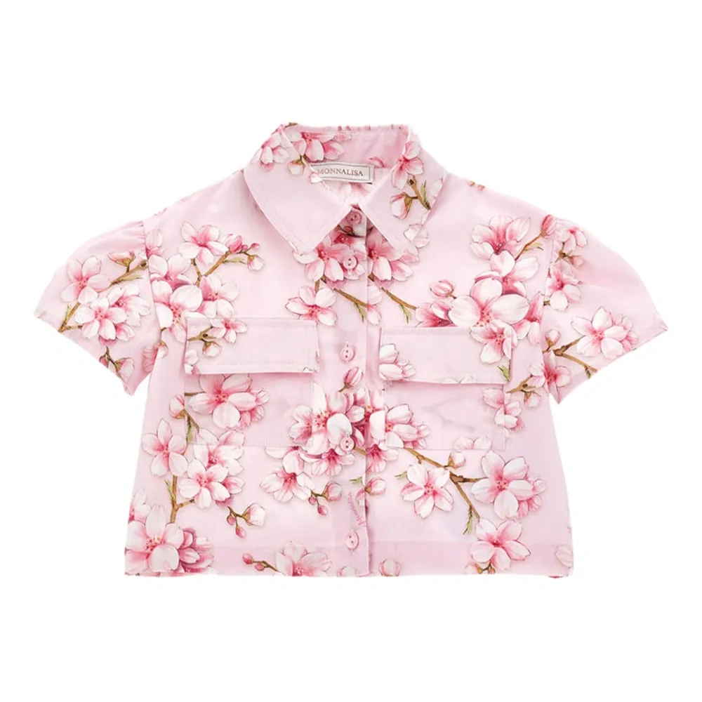 Рубашка с принтом