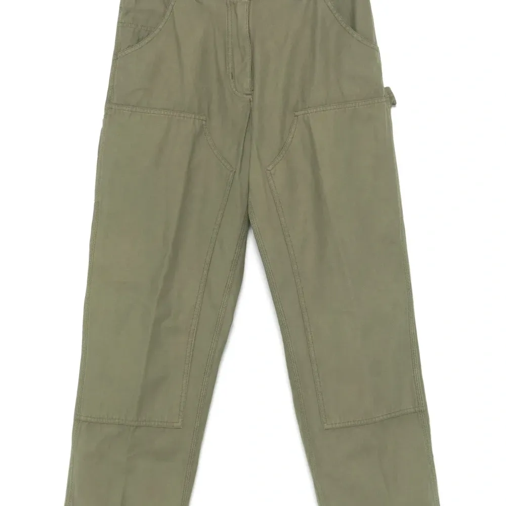 Брюки с нашивкой-логотипом