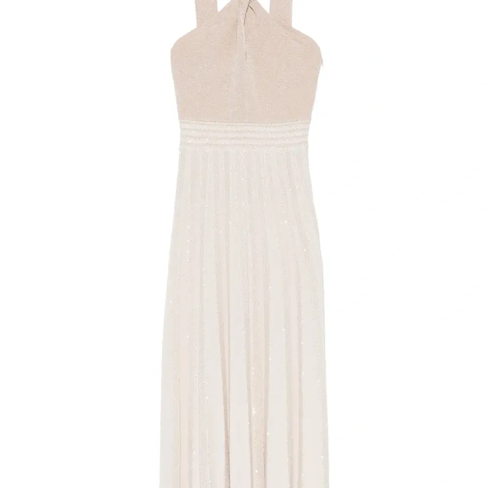 Платье миди тонкой вязки