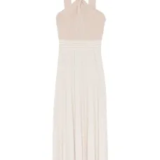 Платье миди тонкой вязки