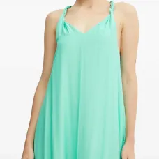 Платье макси с плетеной отделкой Платье макси с плетеной отделкой