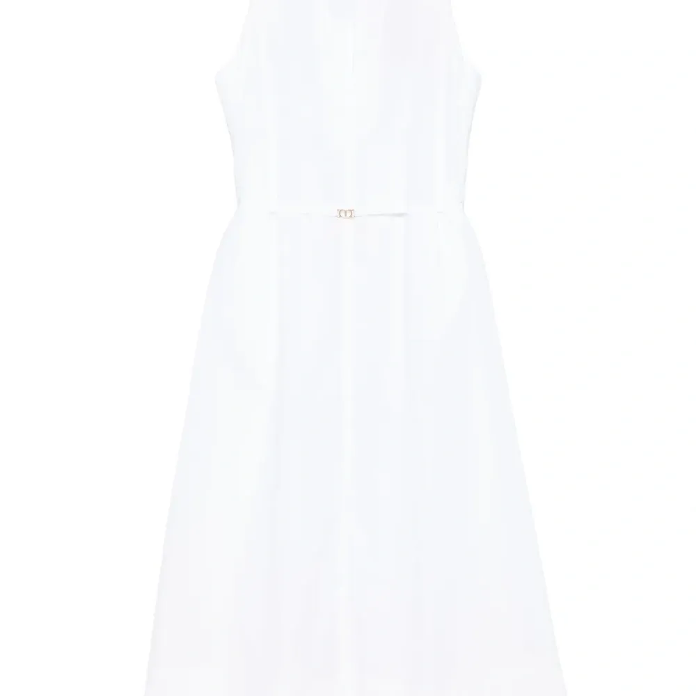 Платье миди с логотипом
