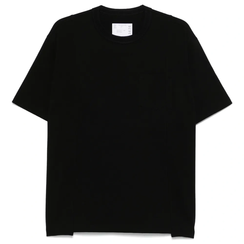 Футболка с круглым вырезом