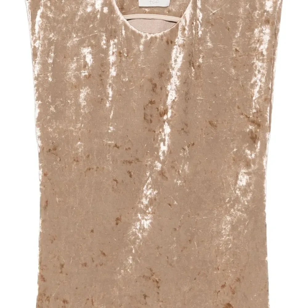 бархатный топ