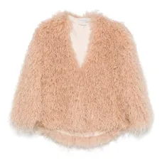 Пальто с V-образным вырезом