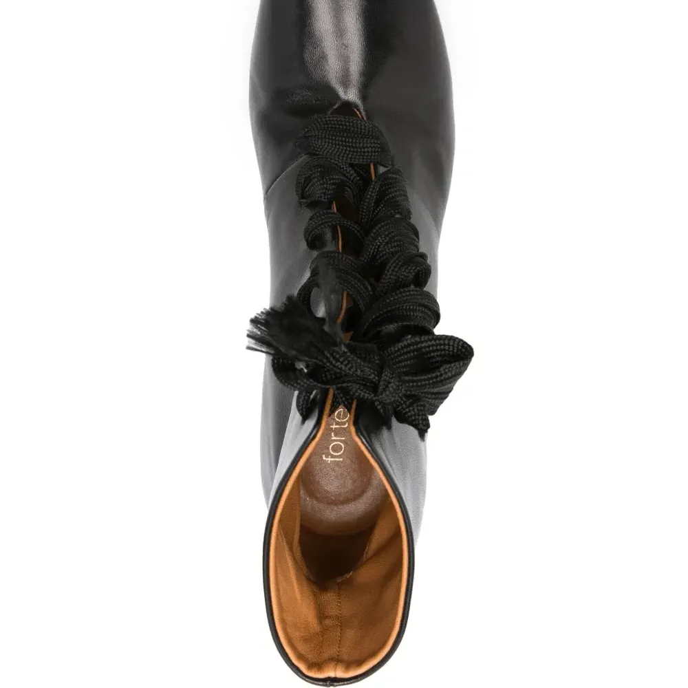 ботильоны на шнуровке