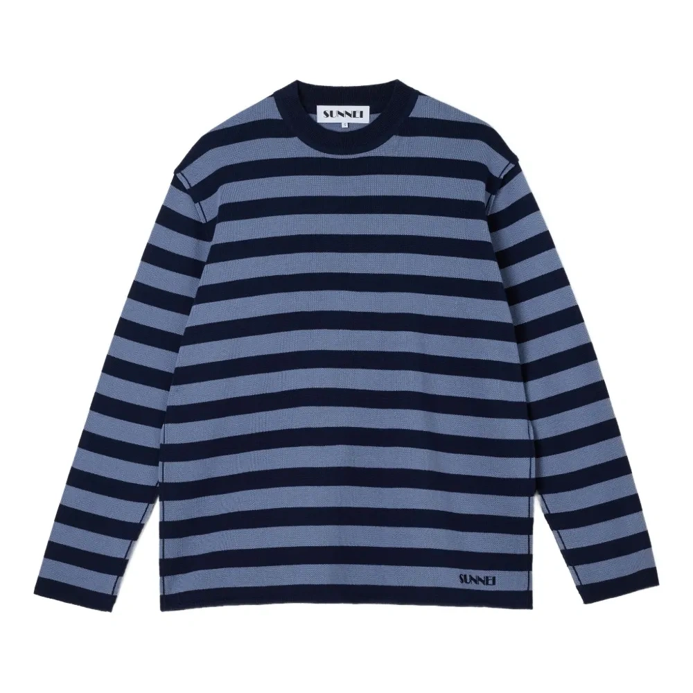 Полосатый свитер из органического хлопка