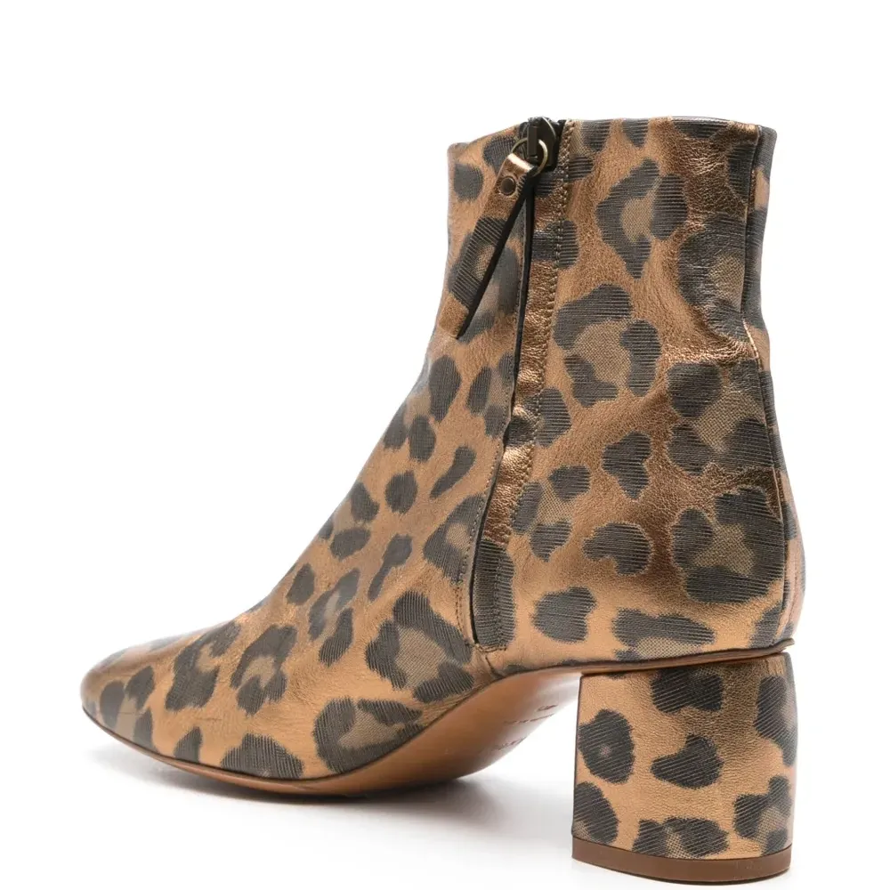 ботильоны с леопардовым принтом ботильоны с леопардовым принтом
