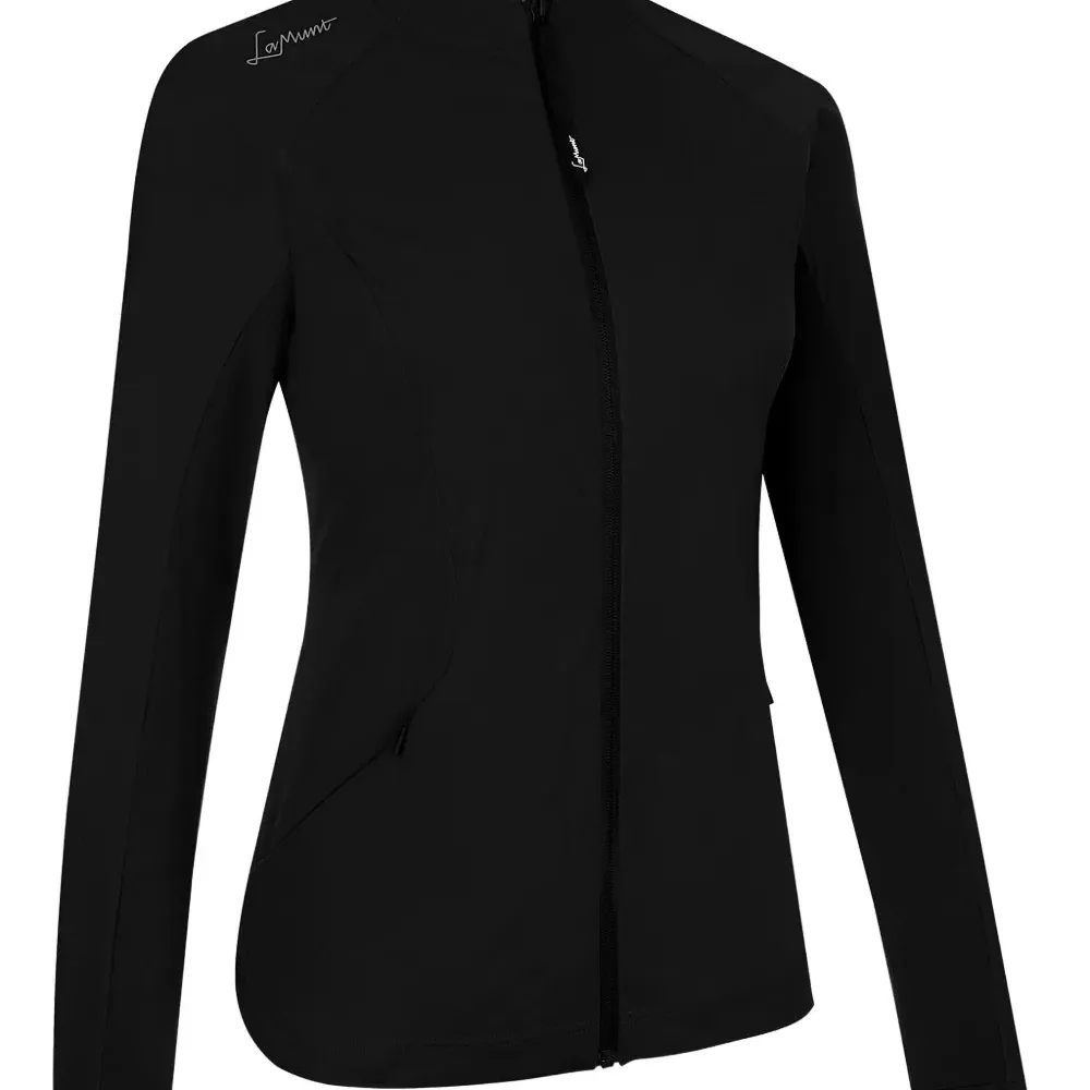 Куртка на молнии с высоким воротником