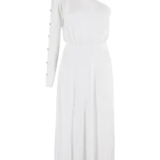 Платье миди на одно плечо