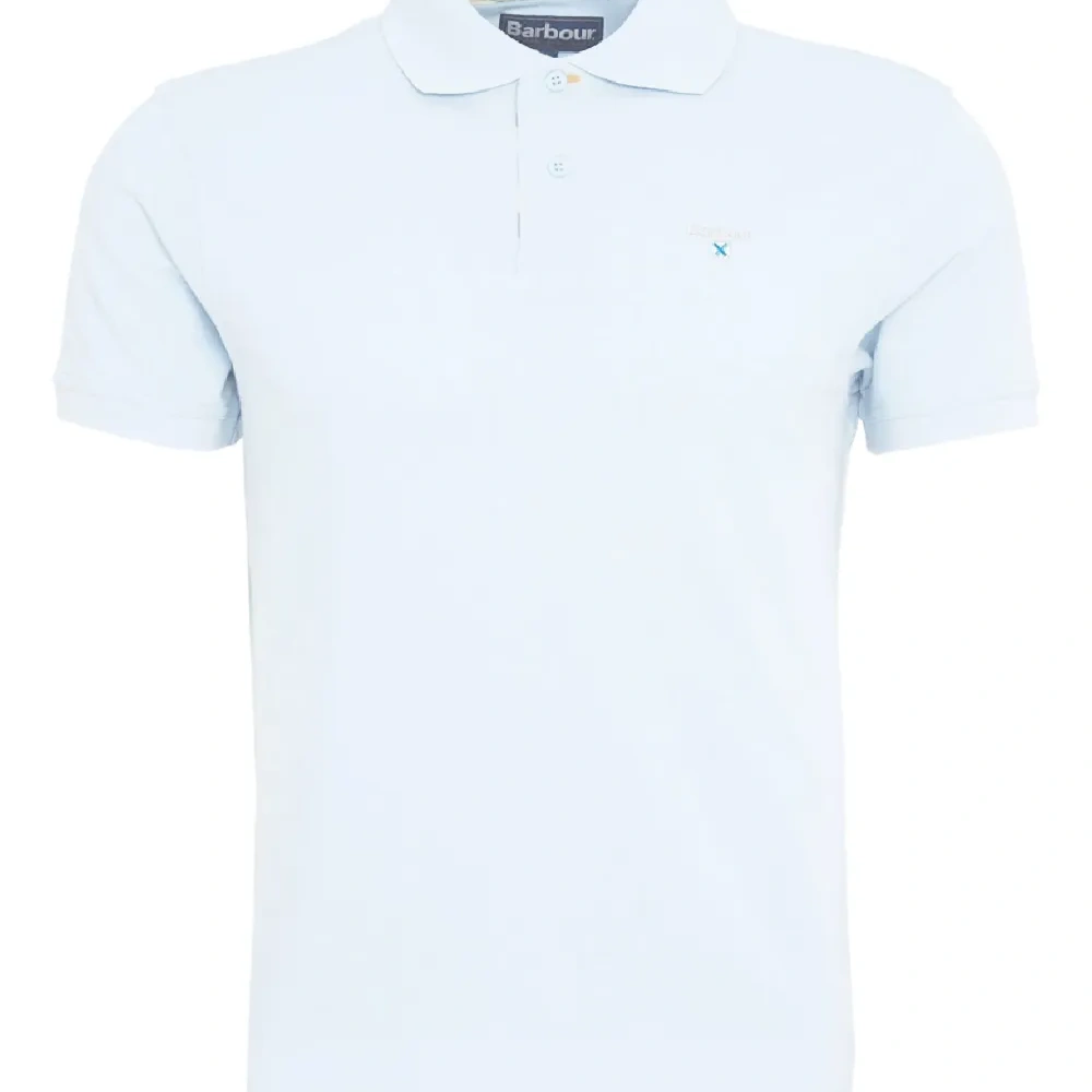 Поло из пике в тартановую клетку