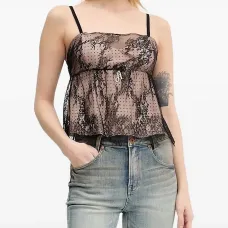 Кружевной топ на бретелях Кружевной топ на бретелях