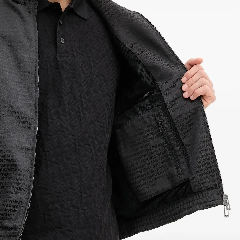 Куртка на молнии с логотипом Куртка на молнии с логотипом