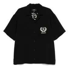 Рубашка с вышитым логотипом