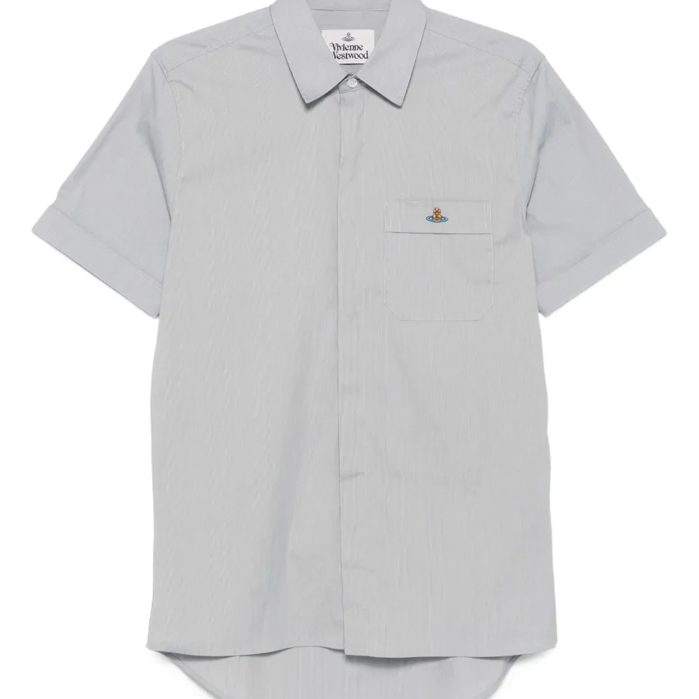 рубашка с короткими рукавами и вышивкой Orb