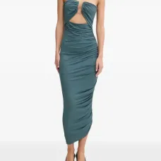 Платье миди с драпировкой Jett Платье миди с драпировкой Jett