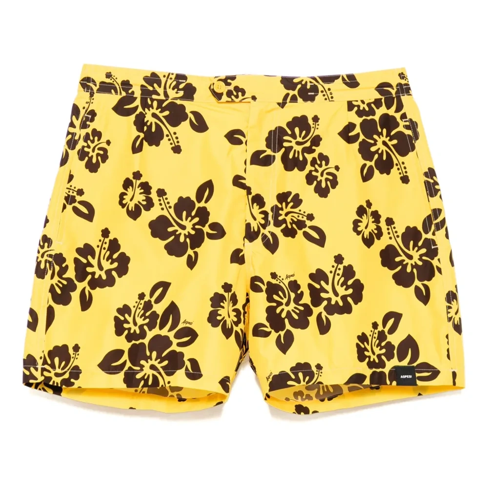 плавки-шорты с принтом