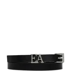 Кожаный ремень с логотипом