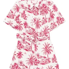 Комбинезон с принтом