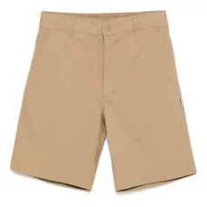 шорты с нашивкой-логотипом