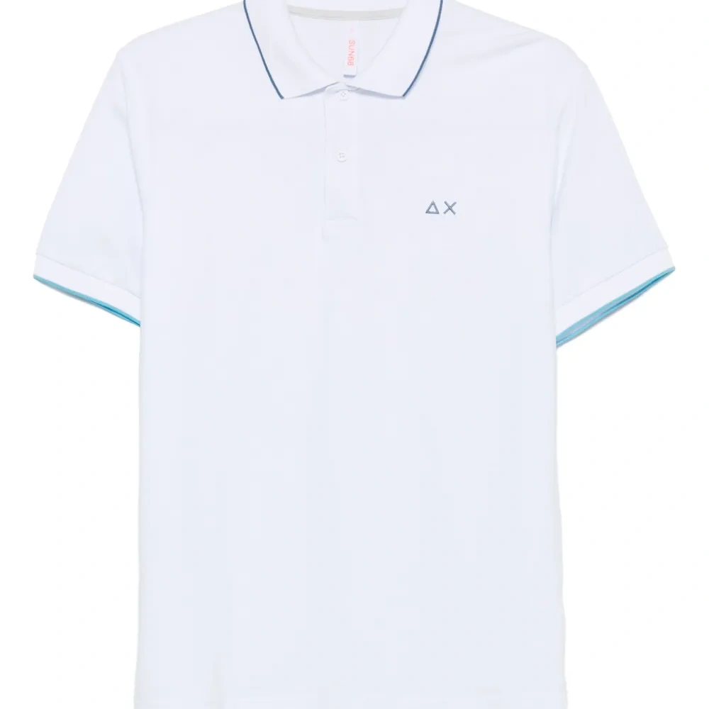 Рубашка поло с контрастной отделкой